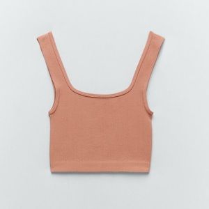 Zara Seamless Cropped Top